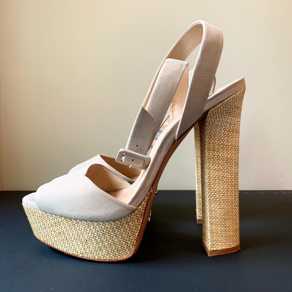 Schutz Rafe Ankle Strap Platform Sandals